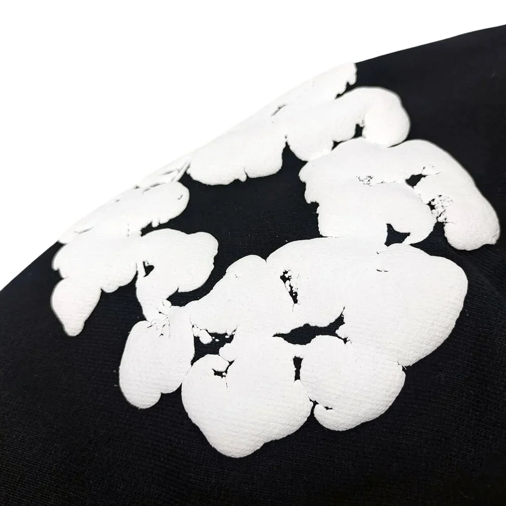 READYMADE x Denim Tears Cotton Wreath Pullover Hoodie Black - Picture 4 of 5